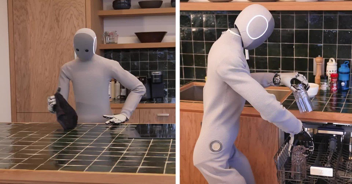 conoce-a-«neo»,-el-primer-robot-humanoide-domestico-1x-que-ya-se-puede-comprar-en-estados-unidos:-dobla-la-ropa,-ordena-y-aprende-con-el-tiempo