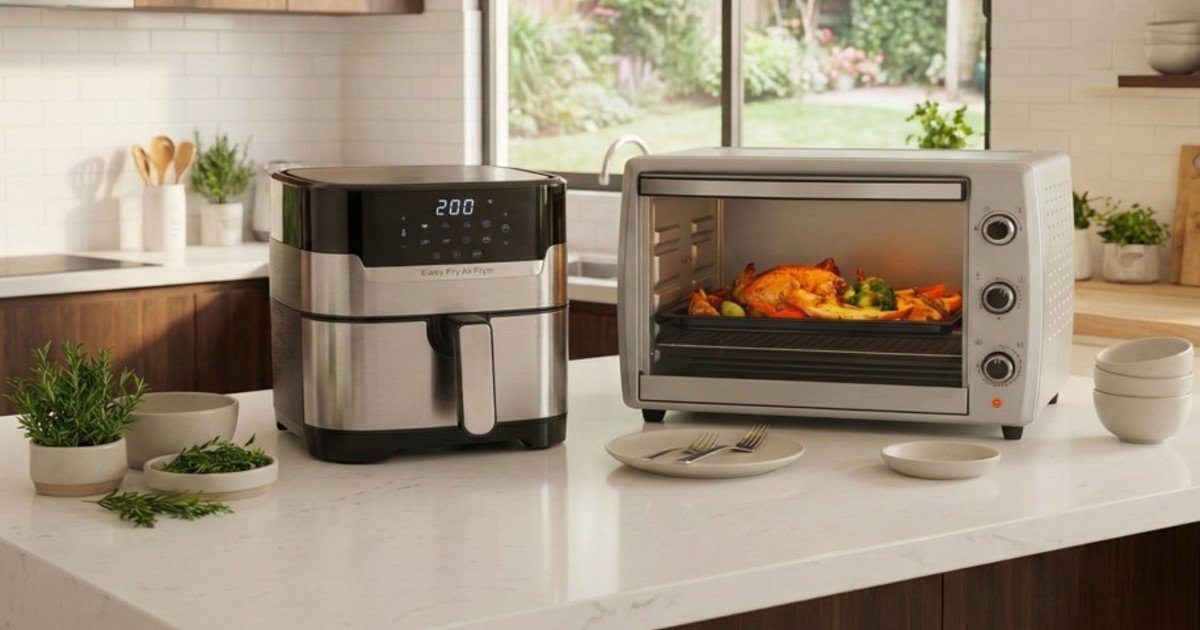 freidora-de-aire-vs.-horno-electrico:-cual-consume-menos,-para-que-usar-cada-uno-y-cuanto-cuestan